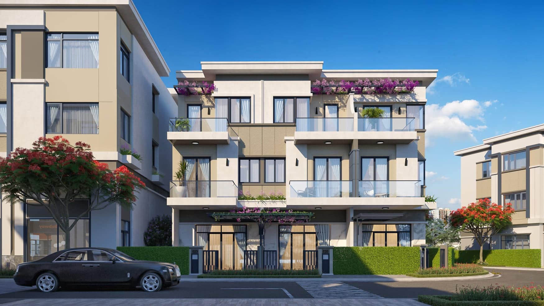 Thiết kế phối cảnh Iris Residence