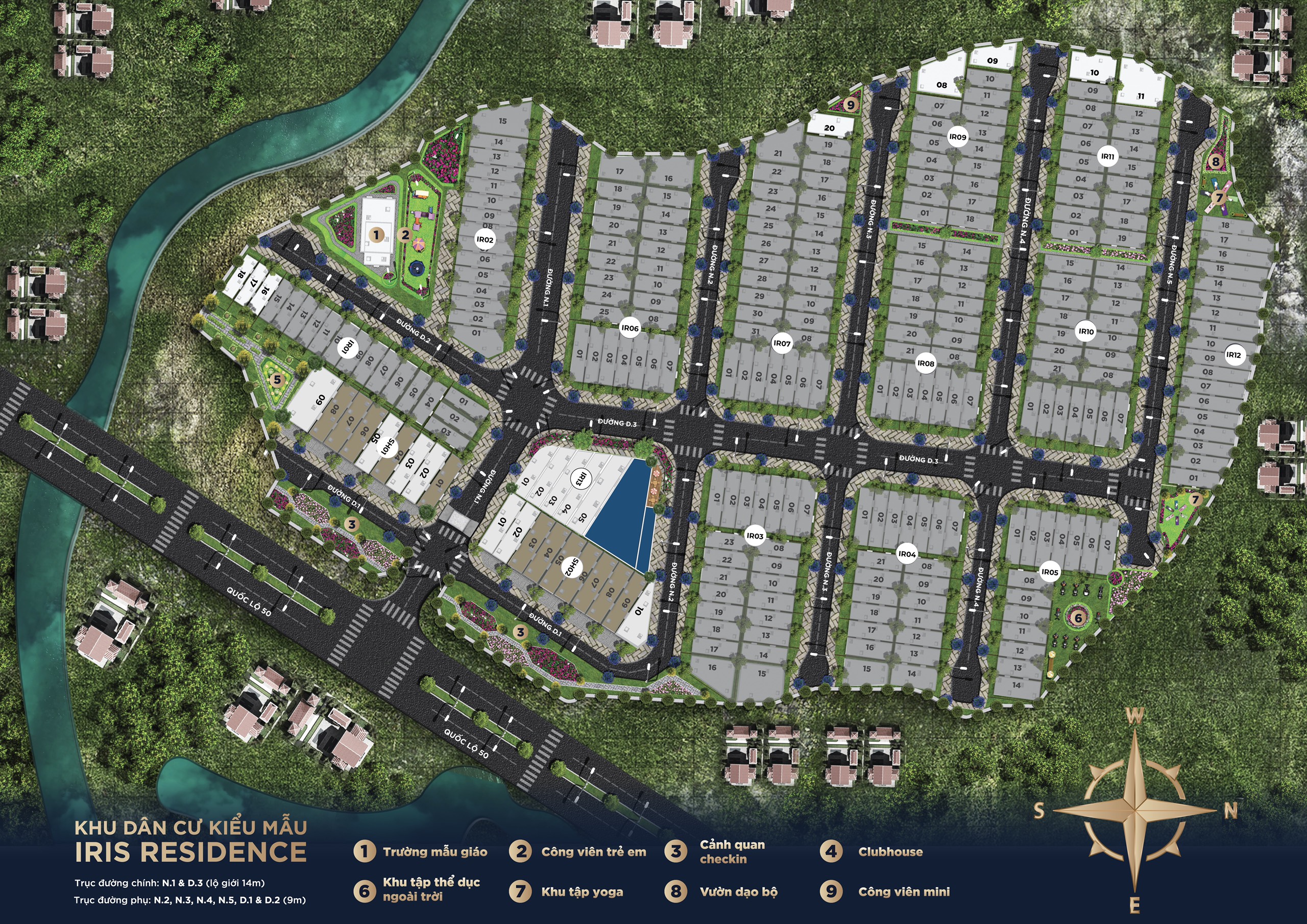 Mặt bằng Iris Residence Giai đoạn 2